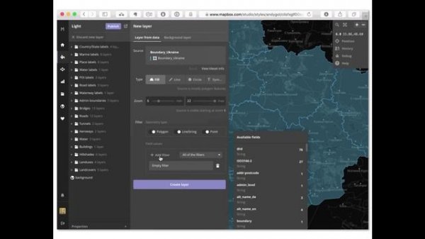 Мастер-класс «Извлечение данных из OSM и их стилизации с использованием Mapbox Studio»