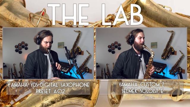 Yamaha YDS Digital Saxophone vs. Yamaha Custom Z Alto смотреть онлайн
