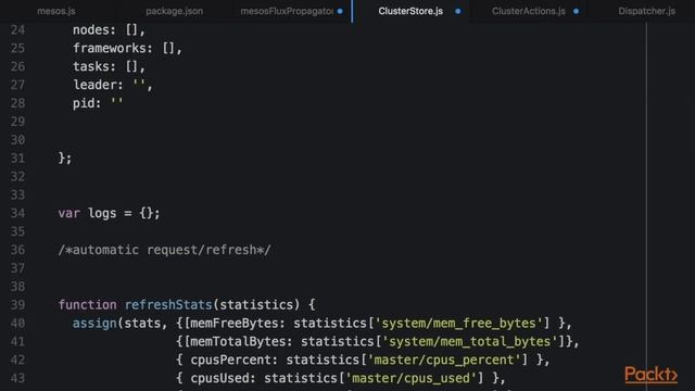Mesos Analytics: React PropTypes and the Eventqueue | packtpub.com смотреть онлайн
