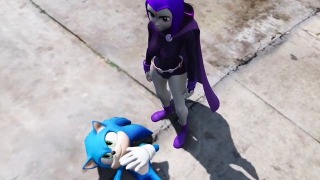 SONIC FICOU GRAVIDO E TEVE FILHOS No GTA 5