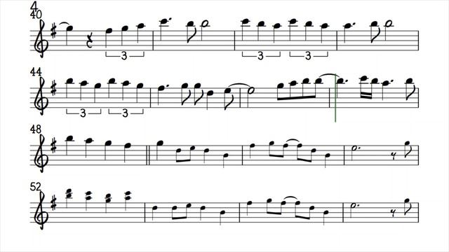 Let's Make A Memory ALTO FLUTE Sheet Music Backing Track Play Along Partitura смотреть онлайн