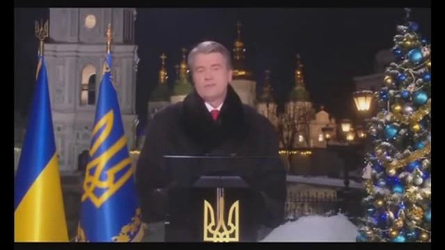 Новогодние поздравления от президентов с 2012г. смотреть онлайн