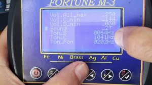 Как настроить металлоискатель Фортуна М3 , Часть 1