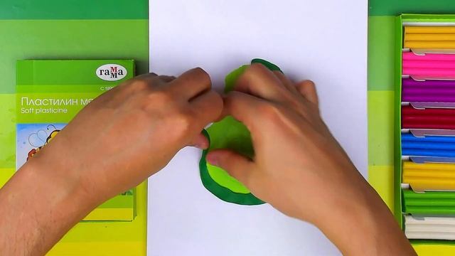 Лепим АВОДАКА из Пластилина - урок видео лепки для детей смотреть онлайн