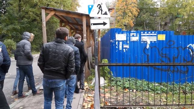 Обход квартала в Выборгском районе. смотреть онлайн