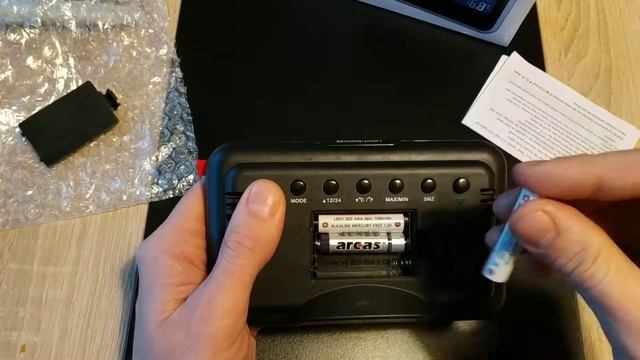 Weather Station Clock /CJ2618T/ unboxing смотреть онлайн