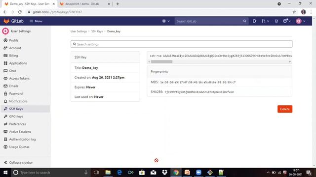 #2: How to Create SSH Key in Git | How to Add SSH Key to GitLab | Clone Gitlab Repo with SSH смотреть онлайн