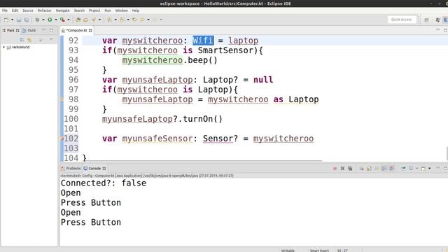 Kotlin für alle Tutorial #58 - TypeCasts bei nullable Typen смотреть онлайн