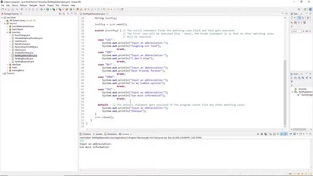 Java Lab: Warm up: Text message abbreviation decoder смотреть онлайн