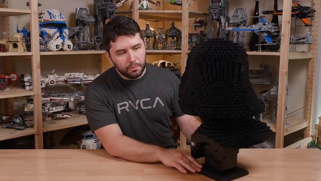 LEGO Star Wars LIFE SIZE Darth Vader Bust! смотреть онлайн