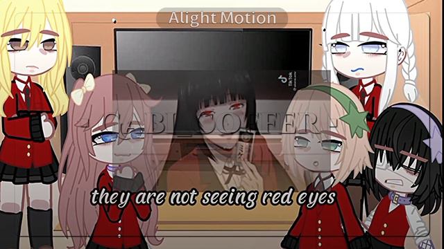 Past kakegurui characters reacting to yumeko-Gabi_Coffer-(not original )- смотреть онлайн