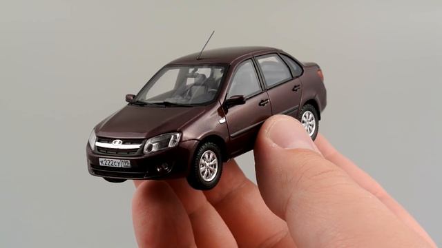 Старая Гранта: ВАЗ-2190 Lada Granta • DiP Models • Обзор масштабной модели 1:43 • Лада Гранта смотреть онлайн