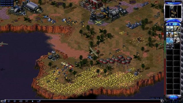 Red Alert 2: YR - Allied Flipped Mission 10 Tips