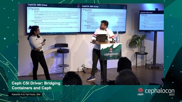 Ceph CSI Driver: Bridging Containers and Ceph - Rakshith R & Yati Padia, IBM смотреть онлайн