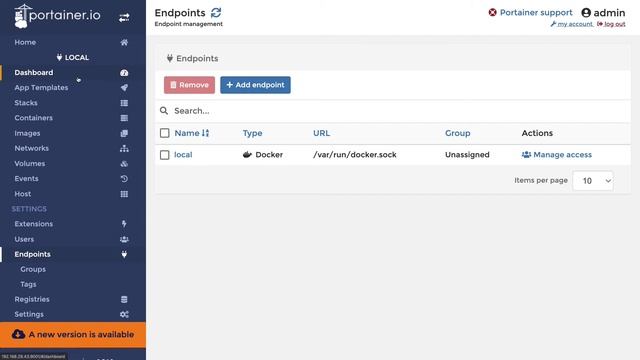 Managing Docker container using Portainer смотреть онлайн