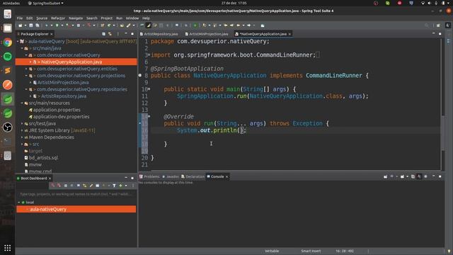 Consultas SQL Nativo com Spring Boot e Java смотреть онлайн