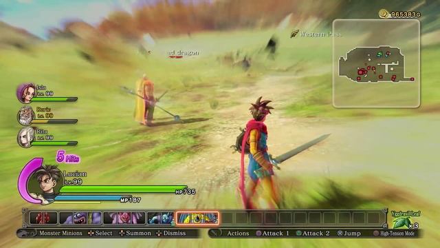 1.) Square Enix Plays Dragon Quest Heroes – Combat Overview смотреть онлайн