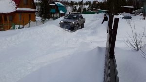 Хайлюкс-бульдозер, отвал на внедорожник своими руками