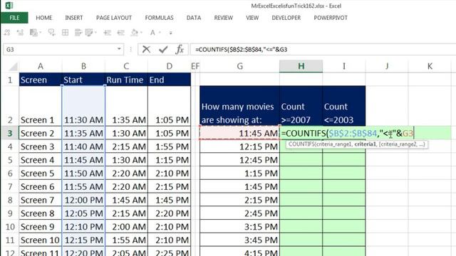Excel - Excel Count Events Per Hour From Start Time And Duration - Duel 162 - Episode 1900A смотреть онлайн