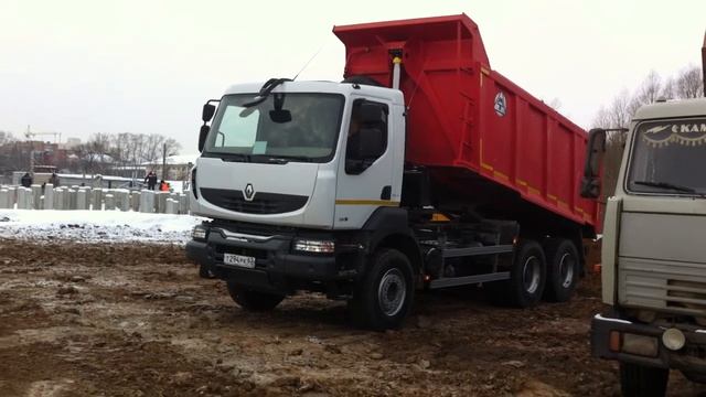 Автосамосвал RENAULT KERAX 380.35 6X4 XHD