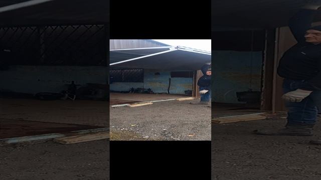 ворота- книжка, своими руками