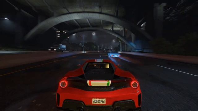 GTA V - FERRARI 488 PISTA REAL SOUND | LATEST VISUALV + RESHADE PRESET смотреть онлайн
