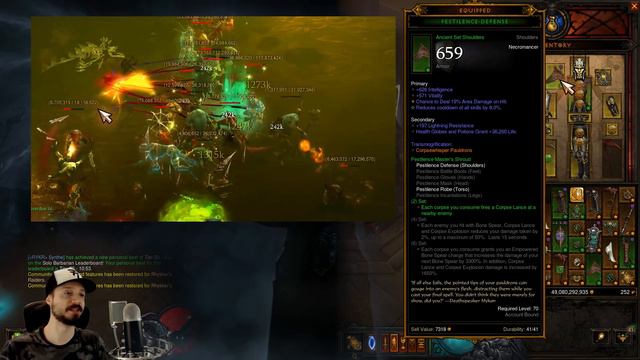 Diablo 3 Season 18 Necromancer starter build guide (Patch 2.6.6, Pestilence) смотреть онлайн