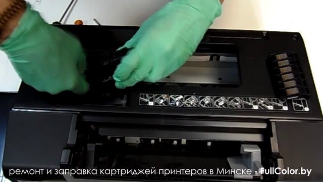 Инструкция замена печатающей головки в принтере EPSON смотреть онлайн