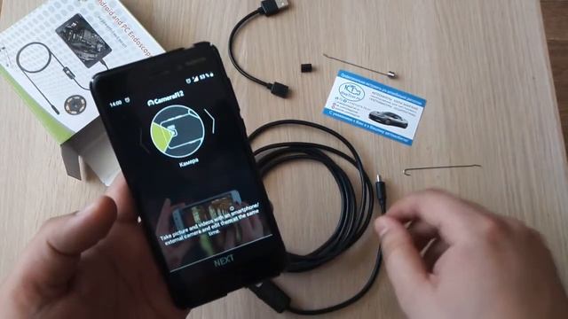 Видео эндоскоп USB для Android и Windows смотреть онлайн