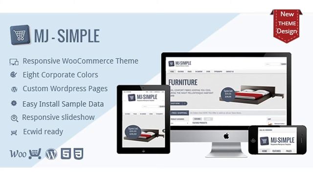 MJ Simple - Responsive WooCommerce theme | Themeforest Website Templates and Themes смотреть онлайн