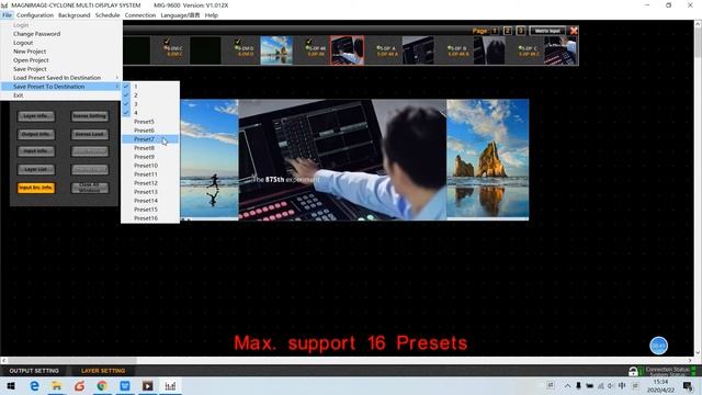 CYCYLONE-CL9600 Software-Magnimage