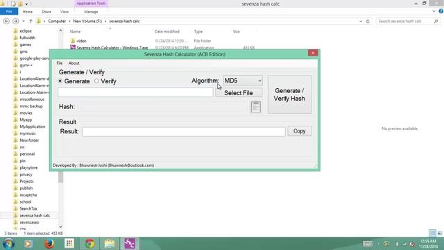 How to Generate SHA256 Hash using Sevenza Hash Calculator смотреть онлайн