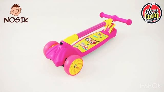 Самокат для ребенка от 2х лет Best Scooter Maxi F - 11220 Салатовый (76063) смотреть онлайн