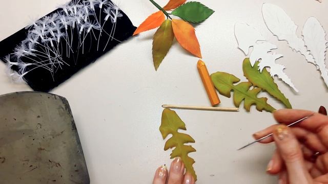 Одуванчик своими руками 1 часть. Подробный МК. Цветы из фоамирана. Dandelion. Flowers from foam DIY смотреть онлайн