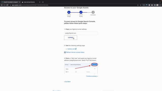 How To Easily Request & Grant Access to Google Search Console Domains & Sites with Leadsie смотреть онлайн