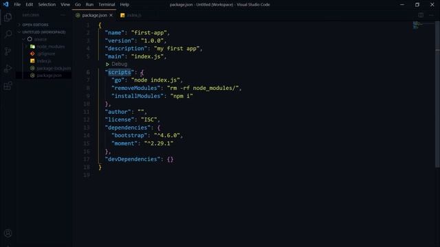 Run Custom Scripts & Commands via NPM смотреть онлайн