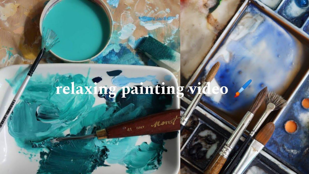 Relaxing Painting Video ️