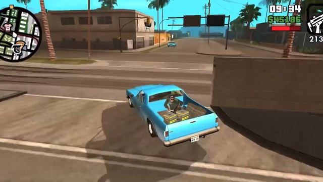 Крадём оружие? Прохождение GTA: San Andreas (IOS) #10 смотреть онлайн