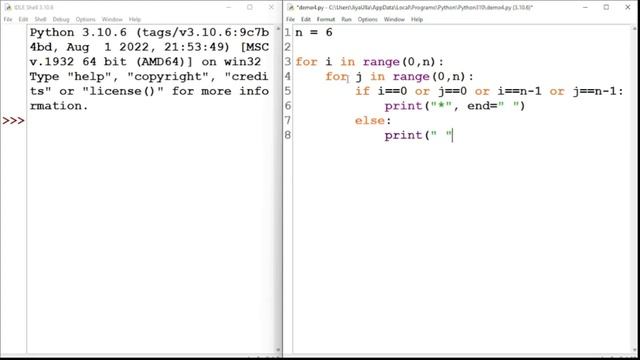 p17 python pattern programs in python python start pattern program how to write the square start p смотреть онлайн