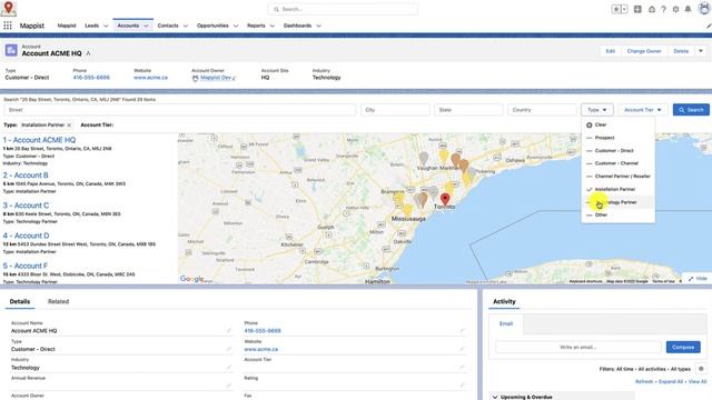 Maps & Geocoding: Map Custom and/or Standard Objects in salesforce.com with Mappist смотреть онлайн