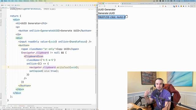 Ep 1 - Building a UUID generator with Next.js смотреть онлайн