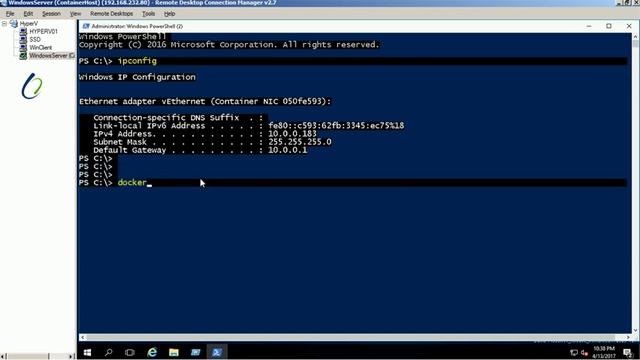Windows container port mapping in Windows 2016 смотреть онлайн