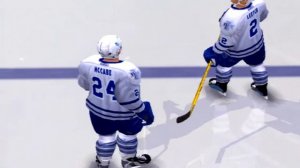 NHL 2005 Gameplay Columbus Blue Jackets vs Toronto Maple Leafs