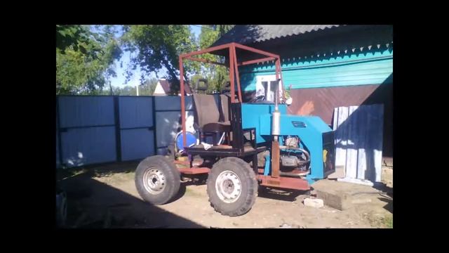 Самодельный трактор. С чего всё началось. смотреть онлайн