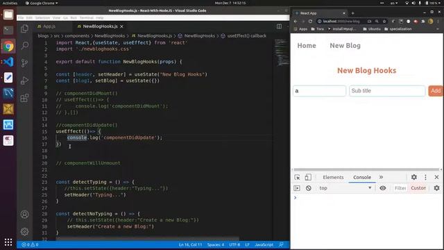 22 React Component LifeCycle React Hooks UseEffect смотреть онлайн