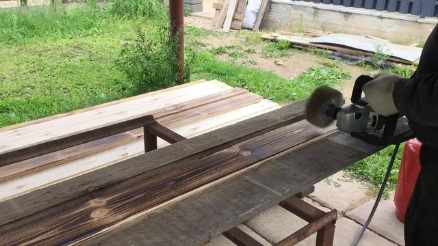 Щетка для браширования древесины смотреть онлайн