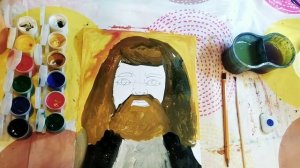 ??РИСУЕМ ХАГРИДА из ГАРРИ ПОТТЕРА??