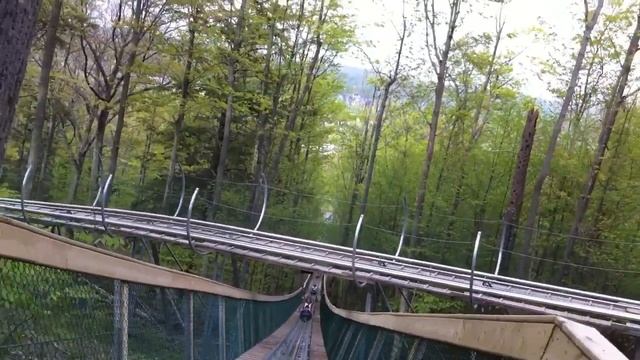 Ridge Runner Slide Ride at Blue Mountain. смотреть онлайн