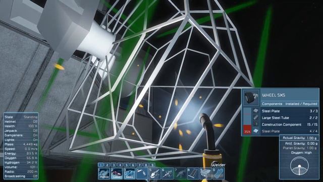 The Truck, or at least the start of one - Space Engineers Survival - 04 смотреть онлайн
