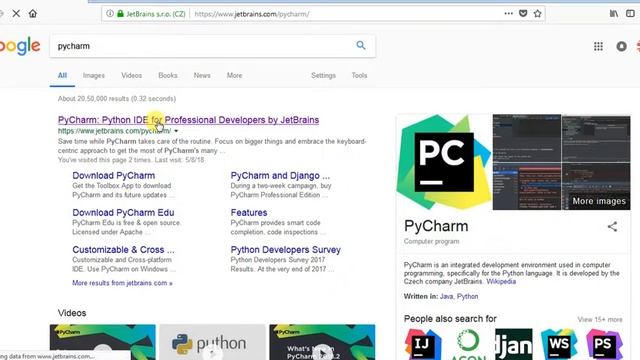 #2 Downloading Python InterPreter Python IDLE, Pycharm and Anaconda смотреть онлайн